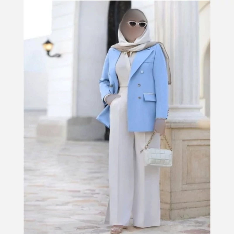 کت شلوار زنانه مزون دوزی شده در رنگ دلخواه