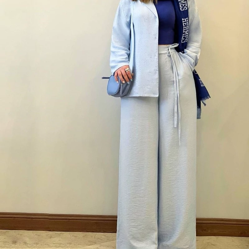 کت و شلوار اسپرت تابستانی خنک و راحت با رنگهای شاد و زیبا به صورت مزون دوز و سفارشی