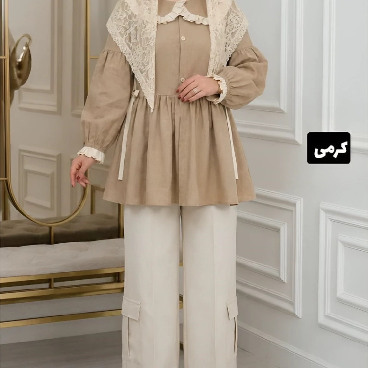 مانتوعروسکی تابستانی زنانه دخترانه