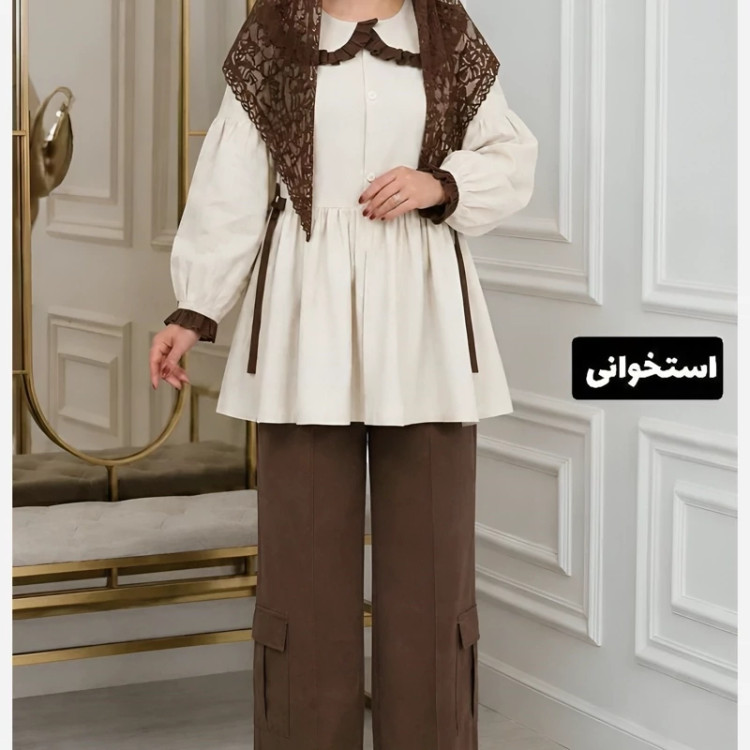 مانتوعروسکی تابستانی زنانه دخترانه