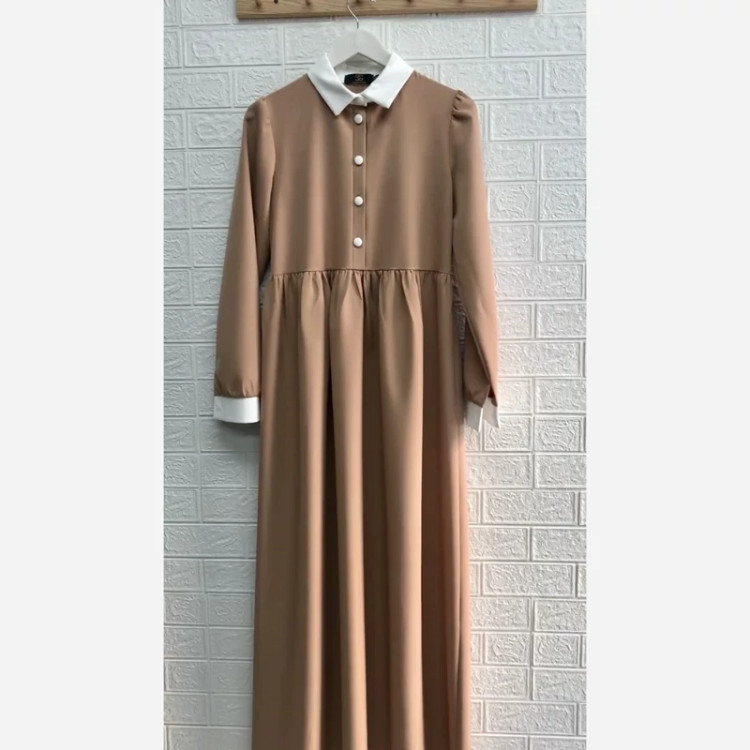 پیراهن بلنده الیزه دررنگ بندی