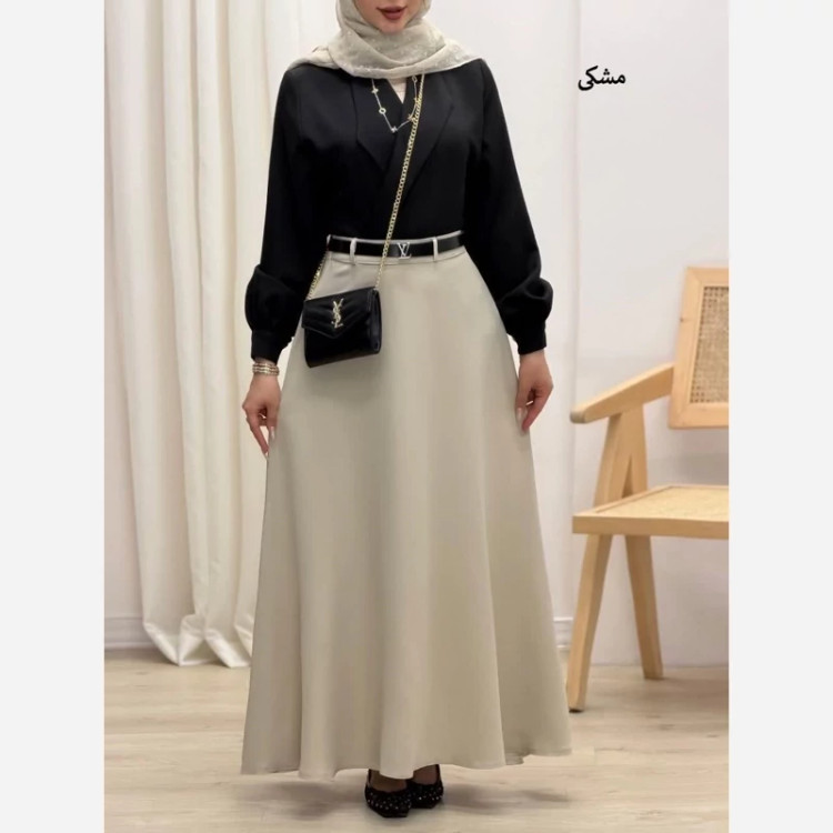 کت دامن مجلسی زنانه مازراتی دررنگبندی