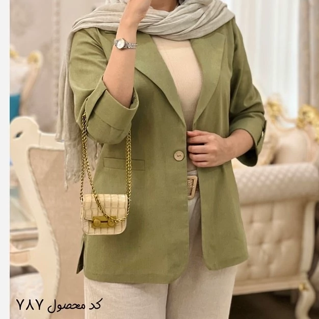 کت زنانه لینن دررنگبندی مختلف