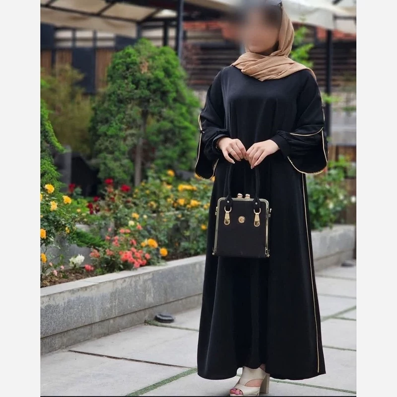 مانتوعبایی زنانه بلندمناسب تابستان