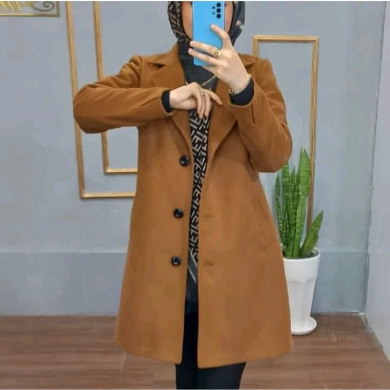پالتوزنانه فوتردورو کوبیده استر دار در رنگ بندی