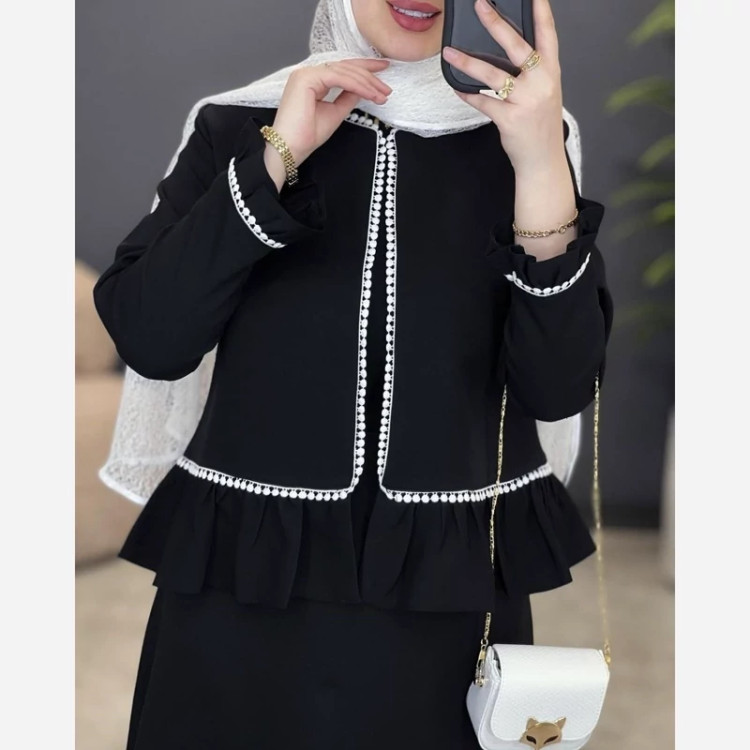 کت دامن مازراتی زنانه مزون دوزی شده