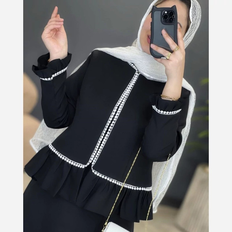 کت دامن مازراتی زنانه مزون دوزی شده