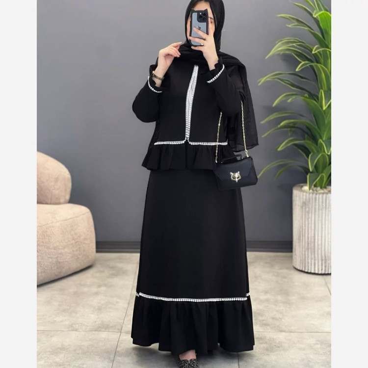 کت دامن مازراتی زنانه مزون دوزی شده