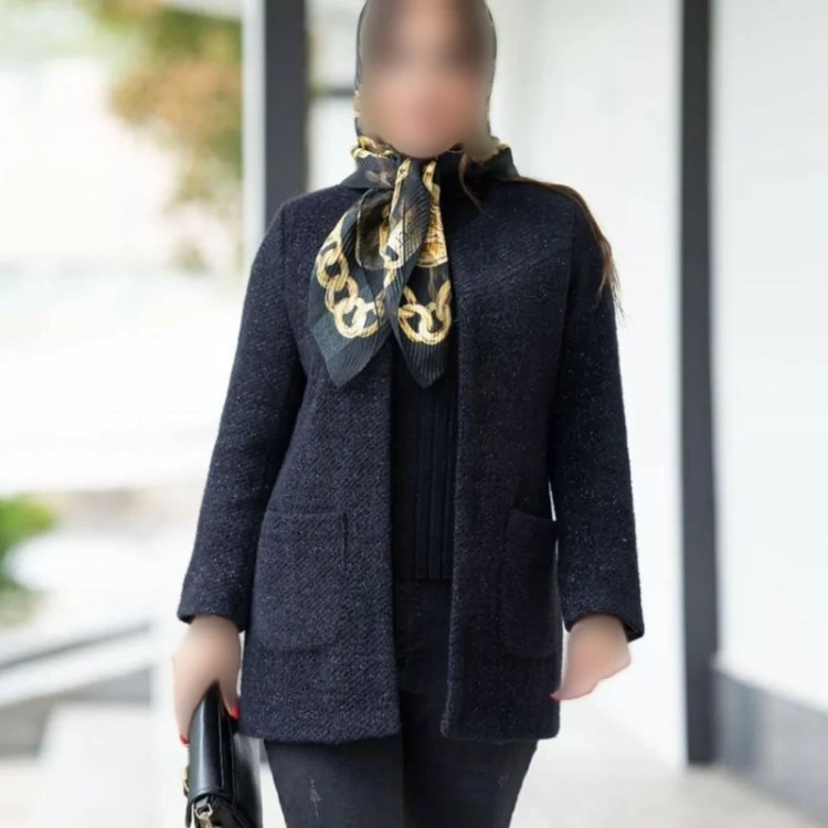 پالتوزنانه دخترانه مزون دوزی شده بابهترین پارچه