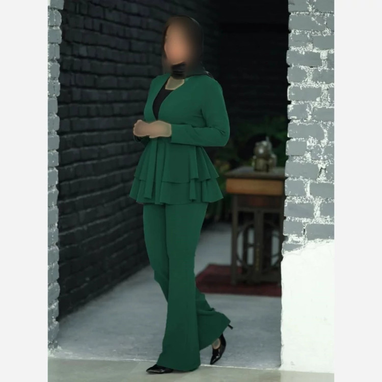 کت شلوارزنانه عروسکی تک دوزی
