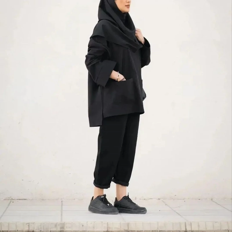مانتو شلوار (شومیزشلوار)شیک در رنگ بندی خاص سفارشی دوزی