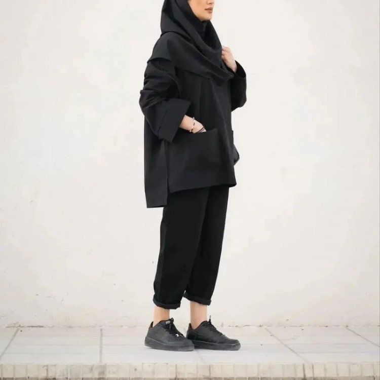 مانتو شلوار (شومیزشلوار)شیک در رنگ بندی خاص سفارشی دوزی