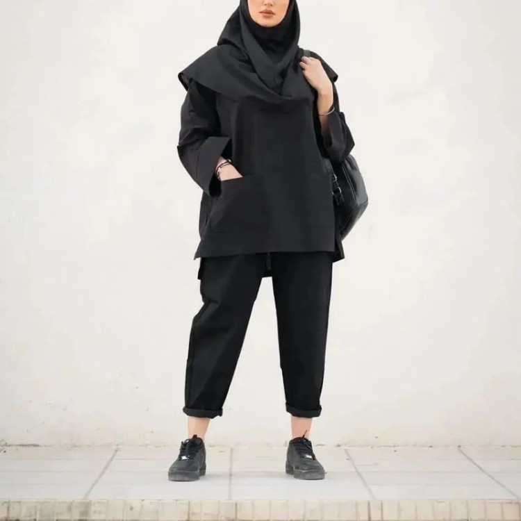 مانتو شلوار (شومیزشلوار)شیک در رنگ بندی خاص سفارشی دوزی