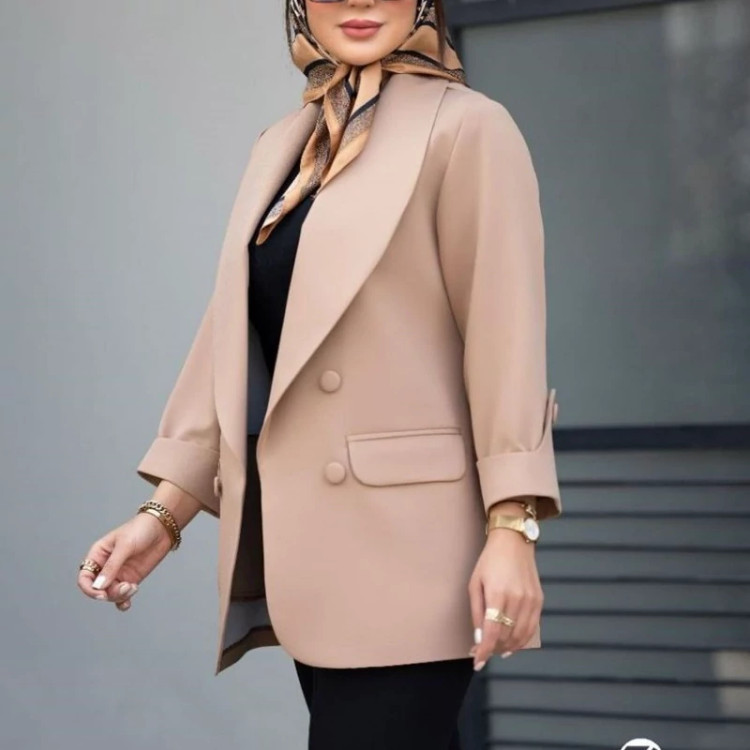 کت زنانه مزون دوزی شده با کیفیت فوق العاده عالی دررنگ بندی مختلف