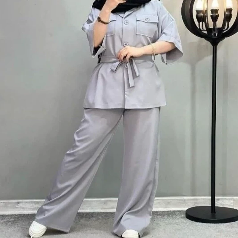 شومیز شلوار شیک با پارچه داکرون به صورت تک دوزی و سفارشی بهترین پارچه موجود دربازار